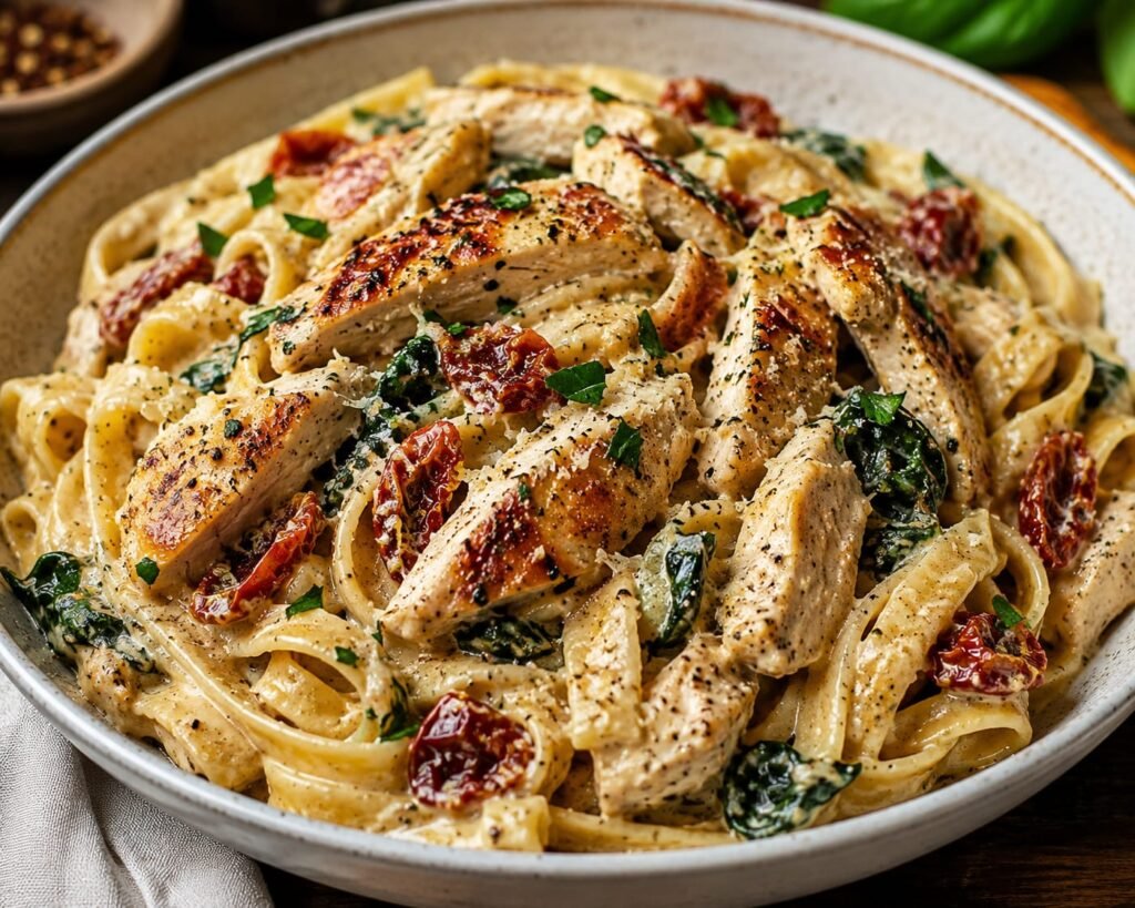 Creamy Tuscan Chicken Pasta