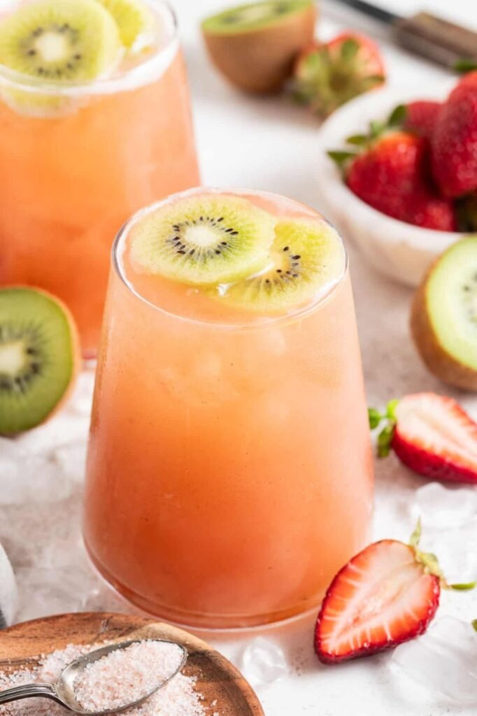 Healthy Strawberry Cortisol Cocktail